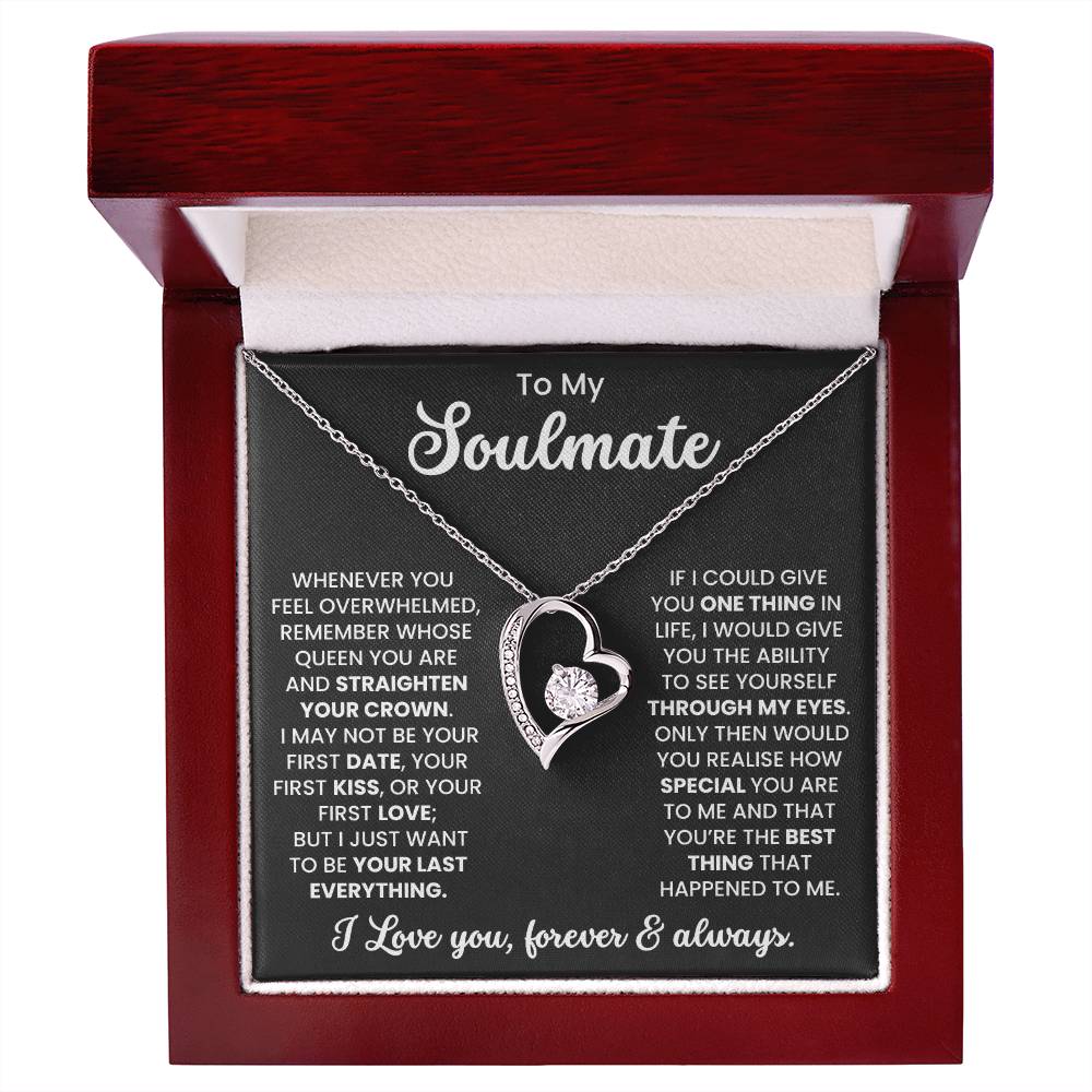 To My Soulmate Necklace – Elegant Jewellery Gift for Love