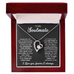 To My Soulmate Necklace – Elegant Jewellery Gift for Love