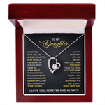To My Daughter - With all my love Necklace
