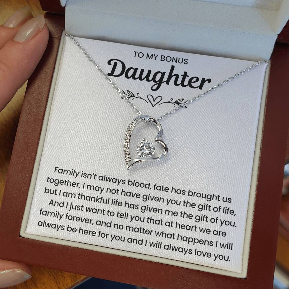 To My Bonus Daughter - With all my love