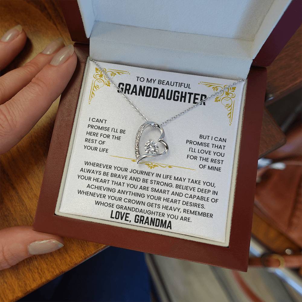 To My Granddaughter - Personalised Beautiful Gift Set
