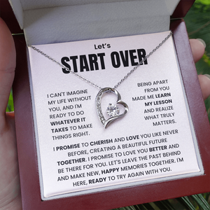 Let's Start Over - Forever Necklace