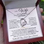 To My Wife - You Are My Rock, My Joy, and The Love of My Life - Necklace