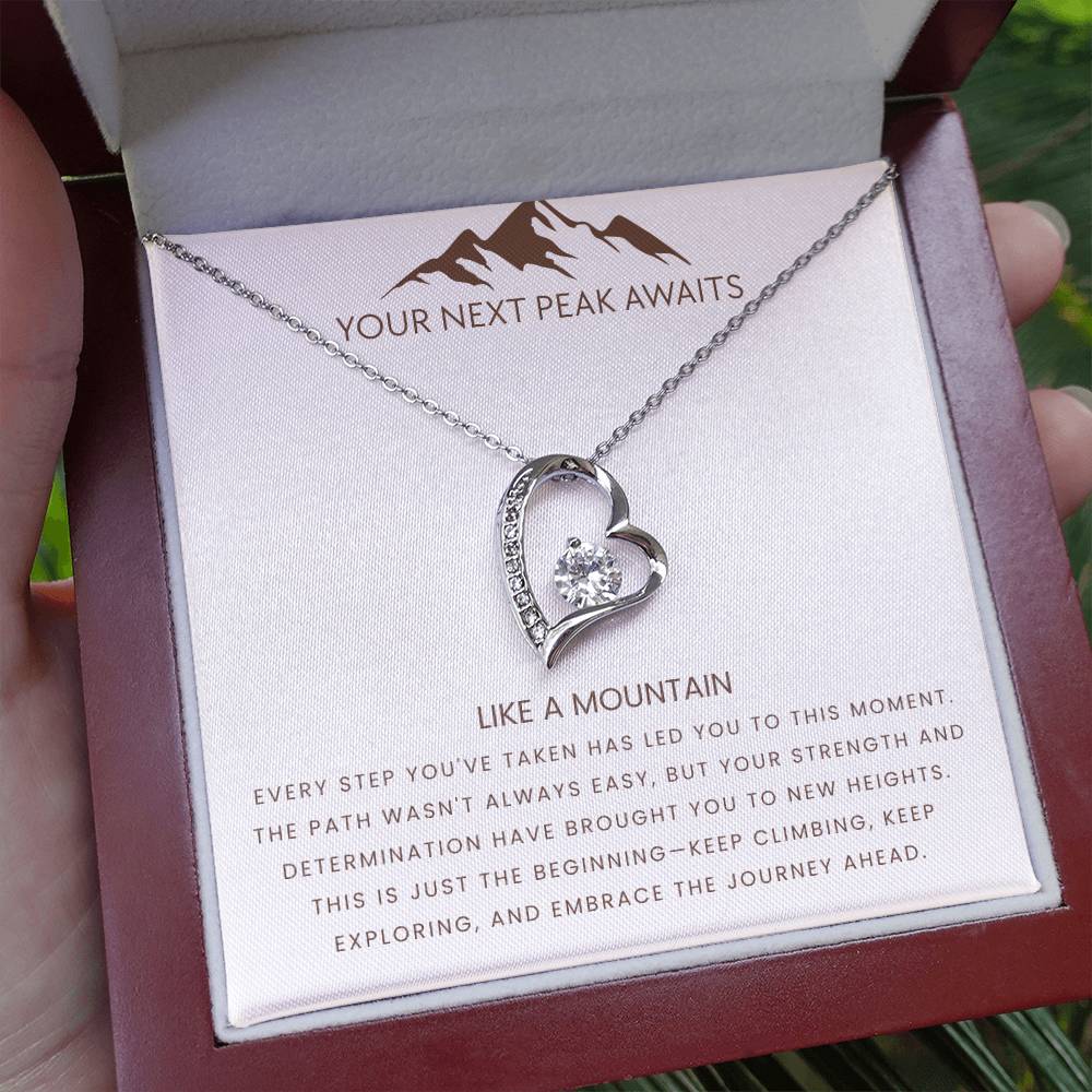 Graduation Gifts for Her - Your Next Peak Awaits - Necklace