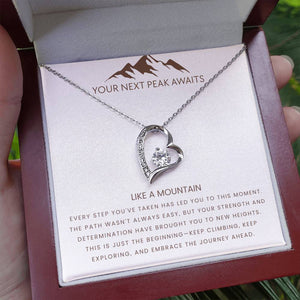 Graduation Gifts for Her - Your Next Peak Awaits - Necklace