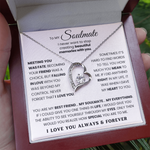 To My Soulmate - I Never Want To Stop Creating Beautiful Memories With You - Necklace