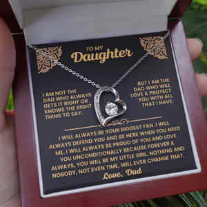 To My Daughter - I Will Always Be Your Biggest Fan - Necklace