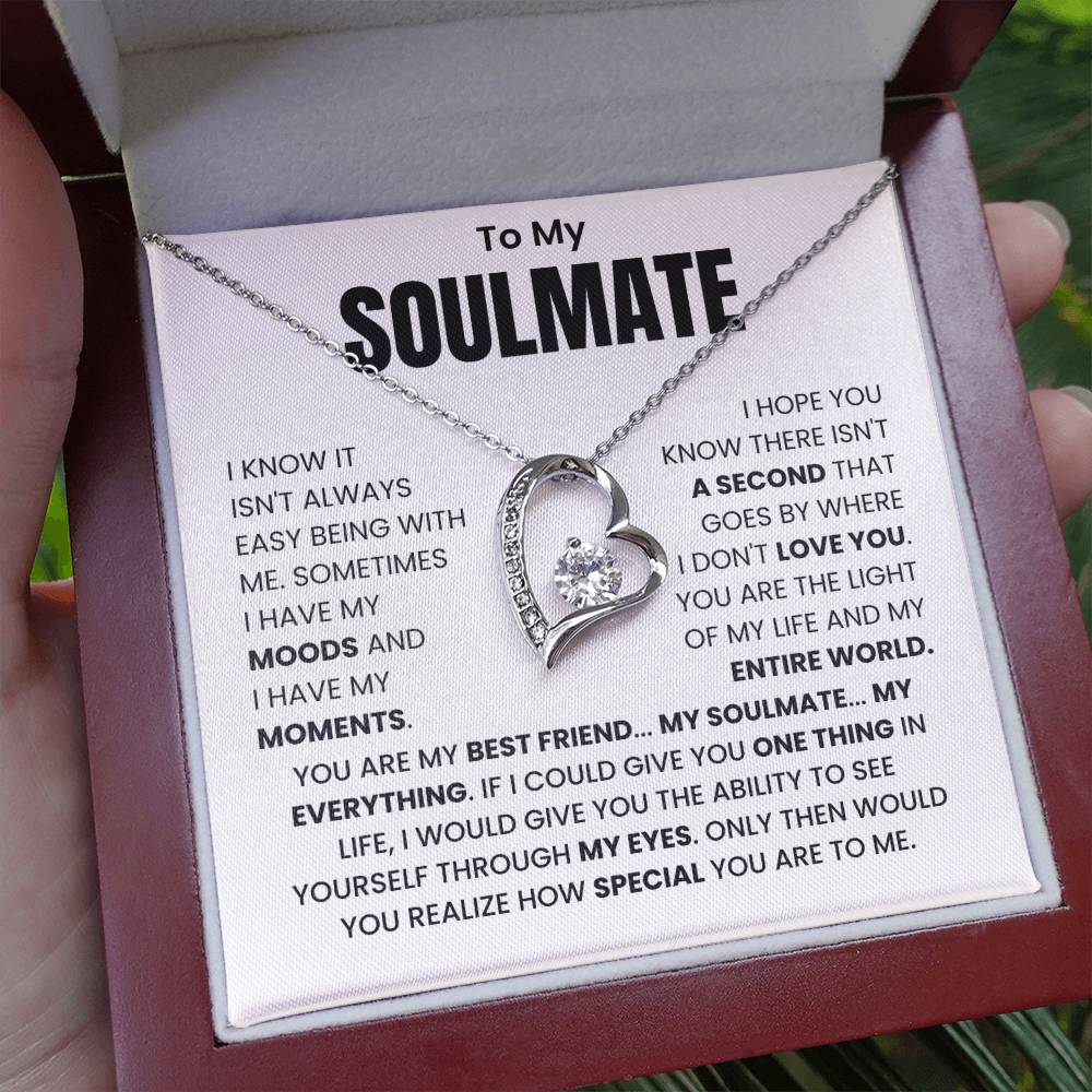 To My Soulmate - You Are My Best Friend, My Soulmate - Necklace