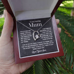 To My Loving Mum - With all my love, always.