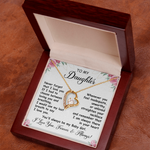To My Daughter - You'll Always Be My Baby Girl - Forever Love Necklace