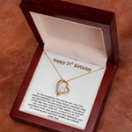 Happy 21st Birthday Gift for Her - Necklace