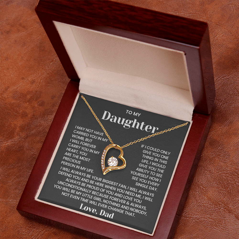 To My Daughter - You Are The Most Precious Person in My Life - Necklace