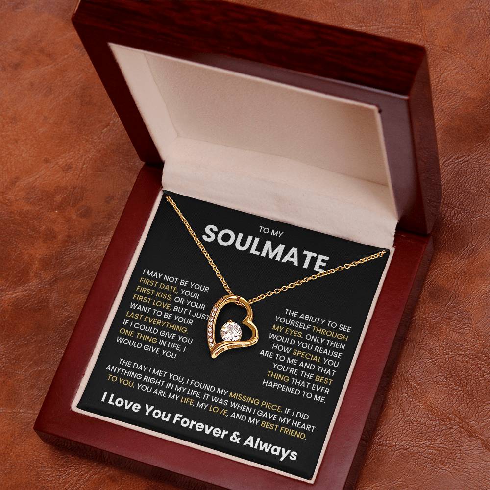 To My Soulmate Necklace – Jewellery Gifts Set for Soulmate