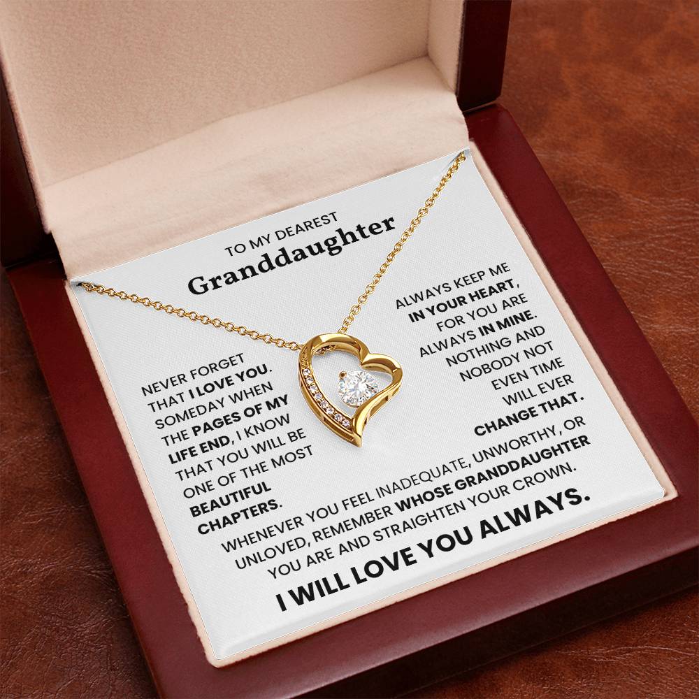 Granddaughter Love You Always Gift Set Lux003