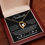 I Love You Always & Forever | Gift for Wife, Soulmate, Girlfriend - Necklace