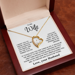 To My Wife - I'll Forever and Always Be Yours - Necklace