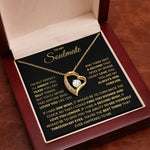 Luxoz To My Soulmate Heart Necklace Gift Set Lux221