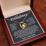 To My Daughter - I'll Carry You in My Heart - Beautiful Gift Set From Dad - Lx002
