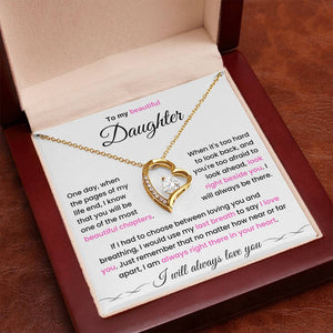 To My Daughter - You Will Be The Most Beautiful Chapters - Necklace
