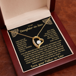 To My Daughter In Law - You Will Always Have A Place In My Heart - Necklace