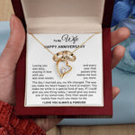 Romantic Anniversary Gift for Wife- Necklace
