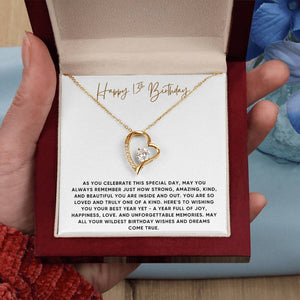Happy 13th Birthday Gift for Her - Necklace