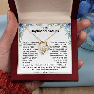 To My Boyfriend's Mum - I Want All of My Lasts To Be With Him - Necklace