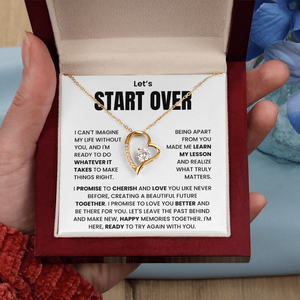 Let's Start Over - Forever Necklace