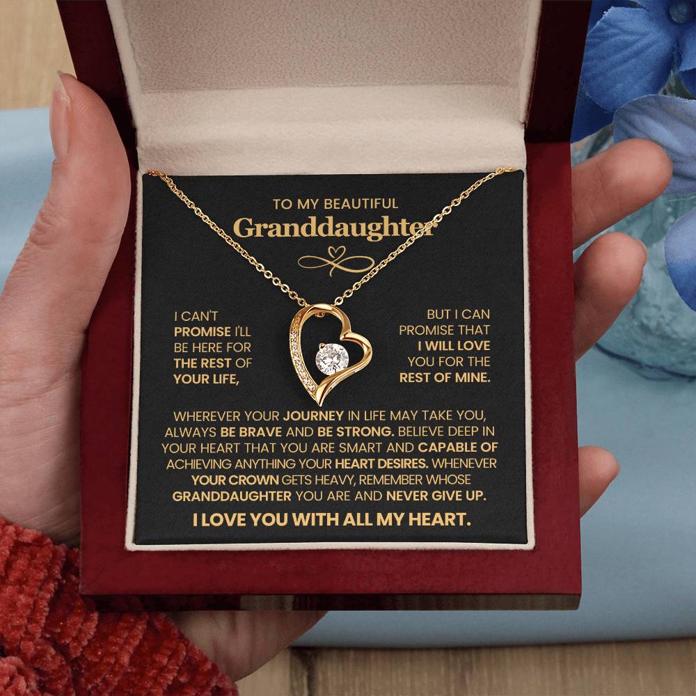 To My Beautiful Granddaughter – Always in my heart