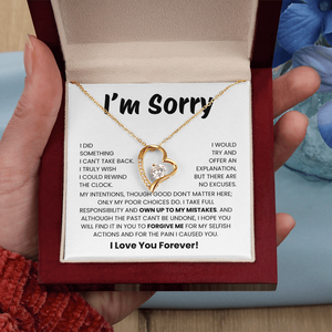 Apology Gift for Her - I Take Full Responsibility - Necklace
