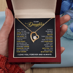 To My Daughter - With all my love Necklace