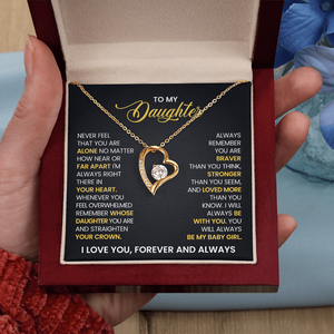 To My Daughter - With all my love Necklace