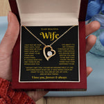 To My Wife Necklace - Jewellery Gifts Set for Wife