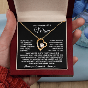 To My Beautiful Mum -  Necklace