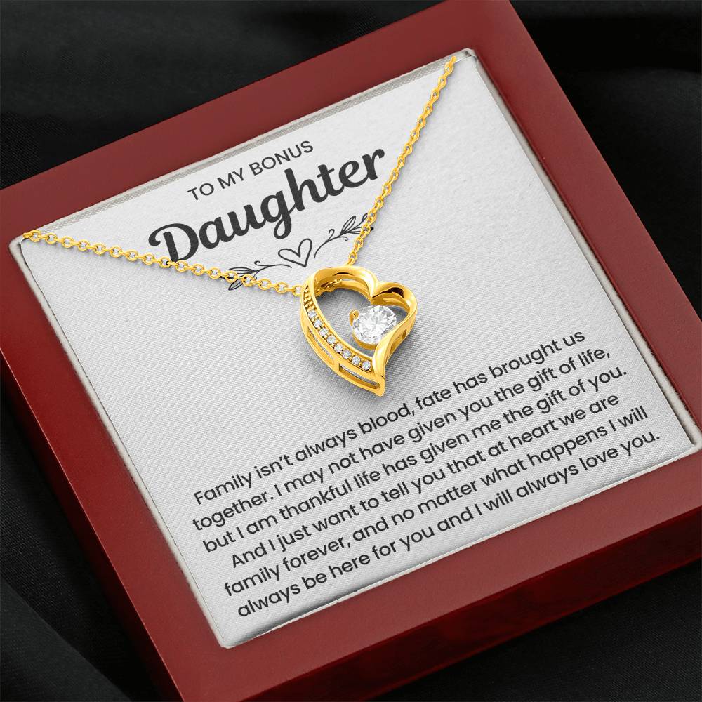 To My Bonus Daughter - With all my love