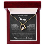 To My Beautiful Wife – Sentimental Jewellery Set | Meaningful Gift for Wife