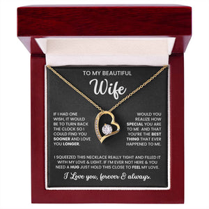 To My Beautiful Wife – Sentimental Jewellery Set | Meaningful Gift for Wife