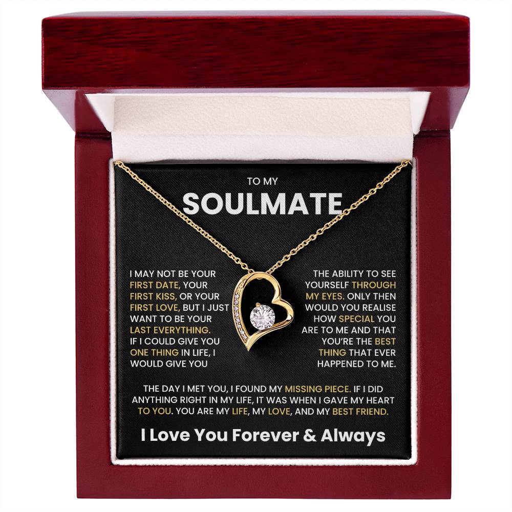 To My Soulmate Necklace – Jewellery Gifts Set for Soulmate