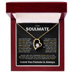 To My Soulmate Necklace – Jewellery Gifts Set for Soulmate