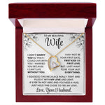To My Beautiful Wife – Elegant Necklace Gift Set | Romantic Jewellery for Wife