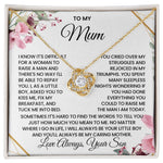 Mothers Day Gift For Mum - Love Knot Necklace