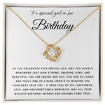 Birthday Gift For Her - Birthday Necklace for Daughter