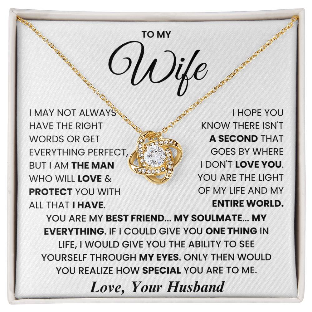 To My Wife - You Are My Best Friend - Necklace