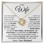 To My Wife - You Are My Best Friend - Necklace