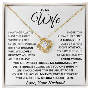To My Wife - You Are My Best Friend - Necklace
