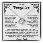 To My Daughter - You Are The Most Beautiful Chapters In My Life - Necklace