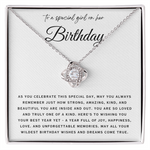 Birthday Gift For Her - Birthday Necklace for Daughter
