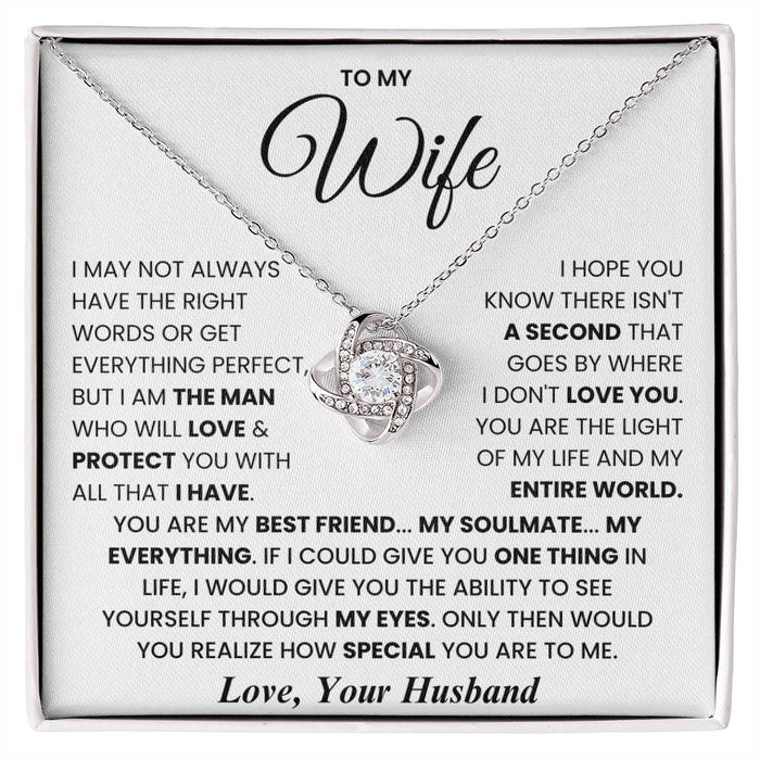 To My Wife - You Are My Best Friend - Necklace