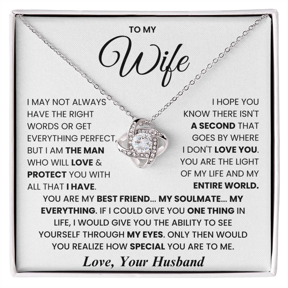 To My Wife - You Are My Best Friend - Necklace