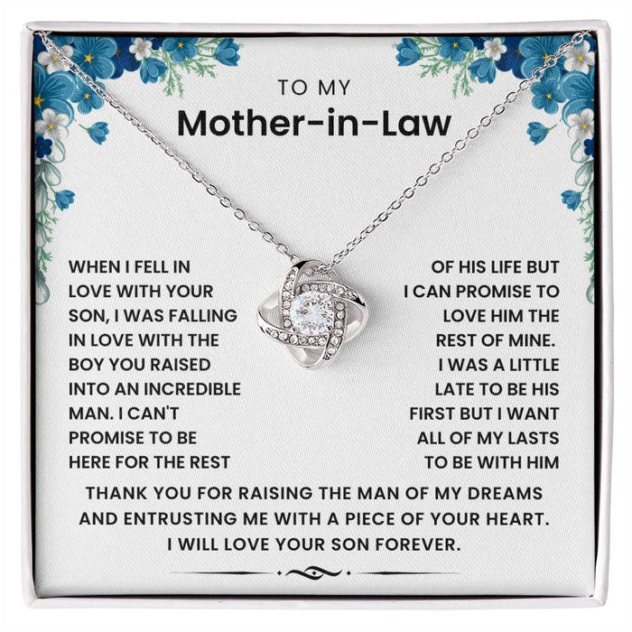 Mothers Day Gift Necklace for Mother In Law Lux213